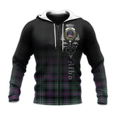 Rose Hunting Modern Tartan Hoodie - Alba Celtic Style